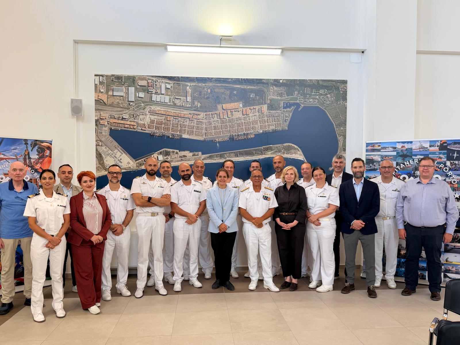 GIOIA TAURO: COMMISSIONE EUROPEA IN PORTO, GUARDIA COSTIERA E AUTORITA’ DI SISTEMA PORTUALE MODELLO DI ECCELLENZA PER LA MARITIME SECURITY